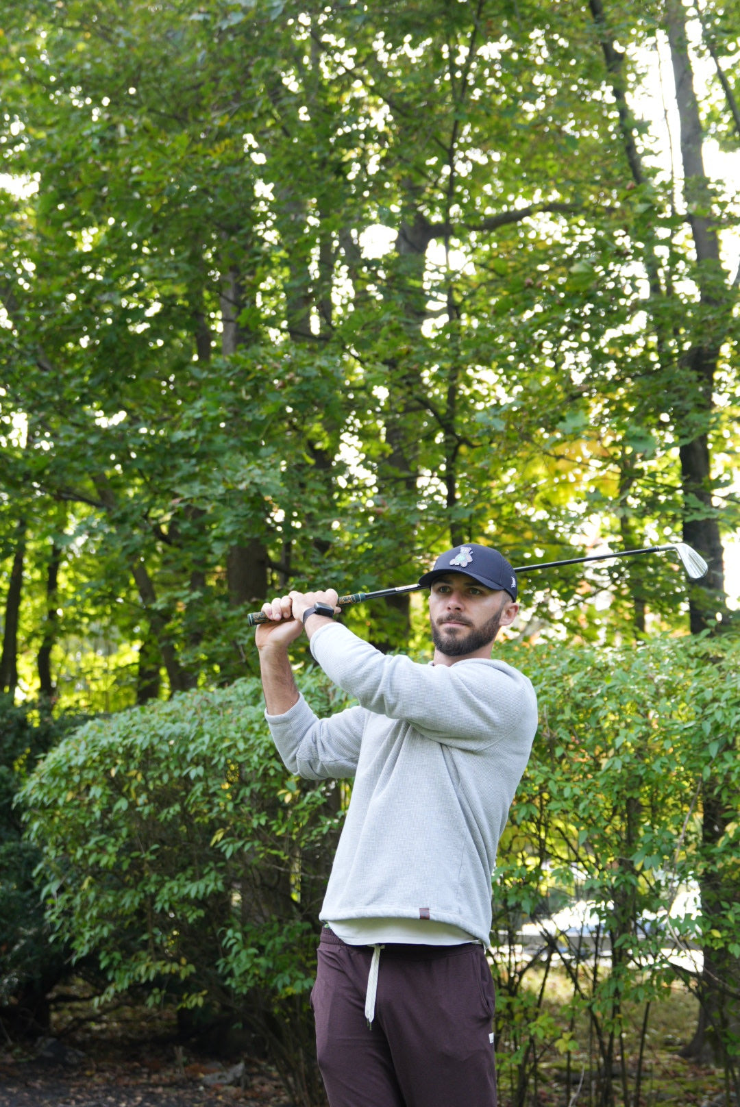 Divots Teddy Bear Branded Bills Hat (Black)