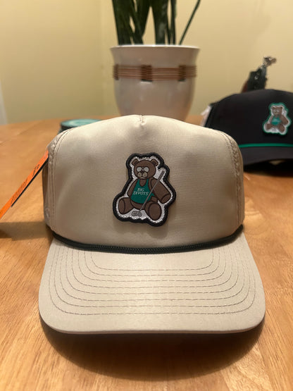 Divots Teddy Bear Logo (Khaki)