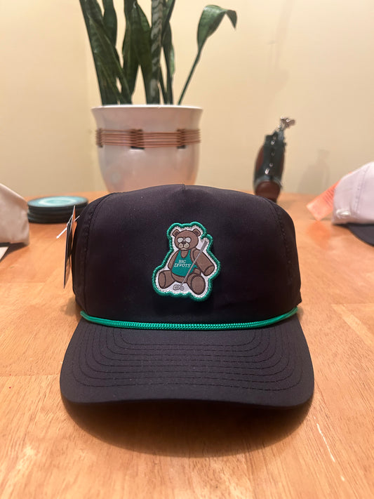 Divots Teddy Bear Logo (Black)