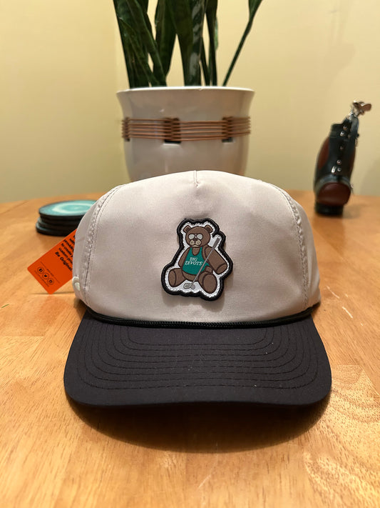 Divots Teddy Bear Logo (Khaki/Black)