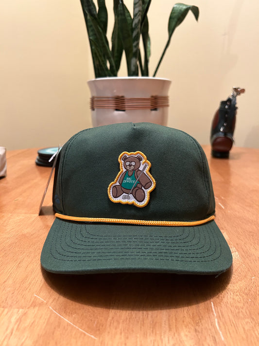 Divots Teddy Bear Logo (Green)