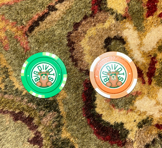 Divots Poker Chip